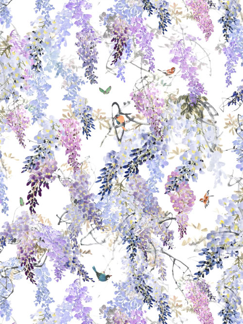 Sanderson Waterperry Wisteria...