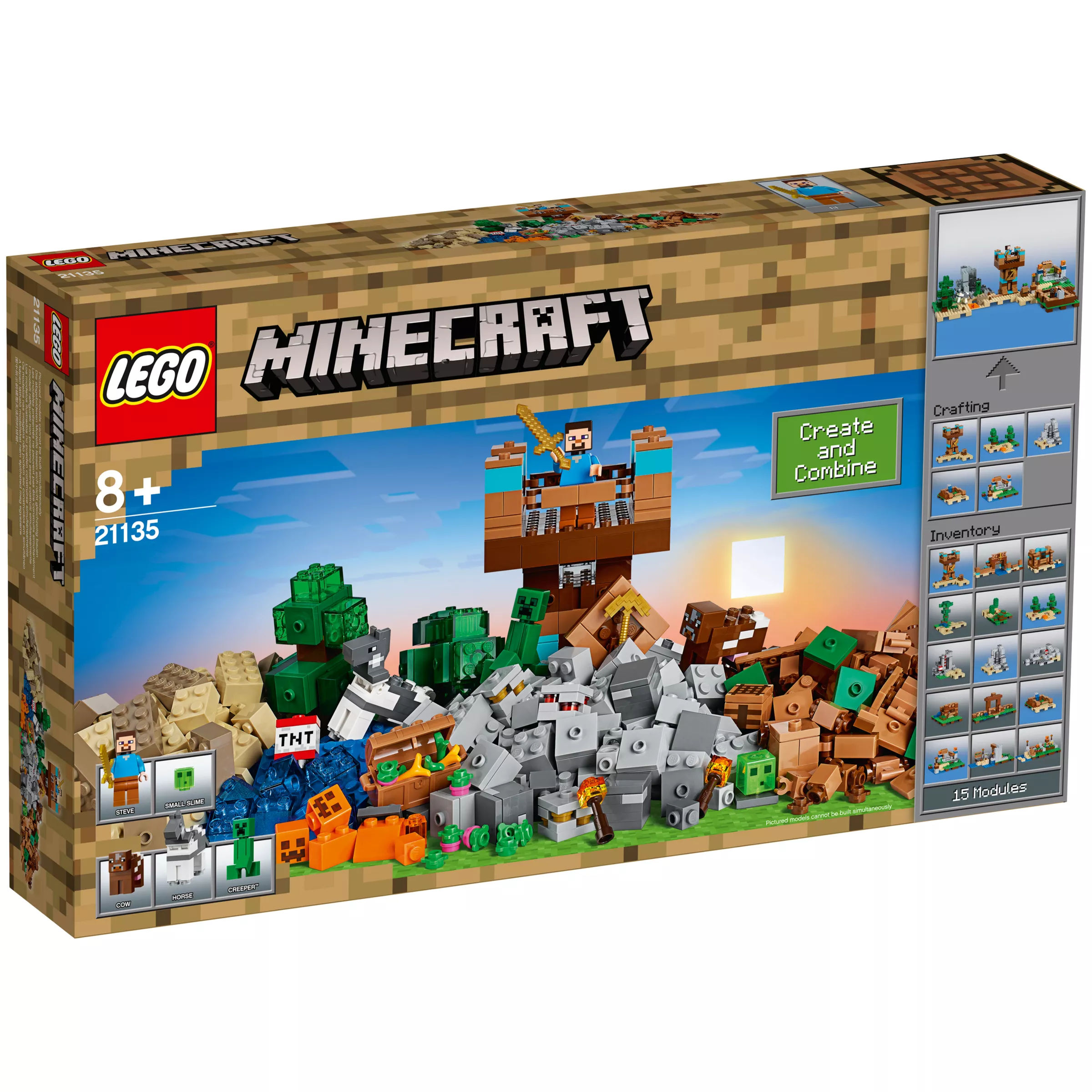 LEGO Minecraft 21135 The Crafting Box 2.0 Compare Bluewater