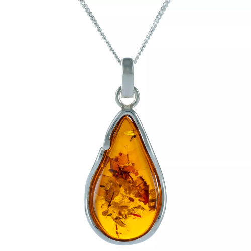 Be-Jewelled Pear Amber...