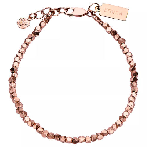 Swarovski Angelic Round Crystal Bracelet, Rose Gold at John Lewis & Partners