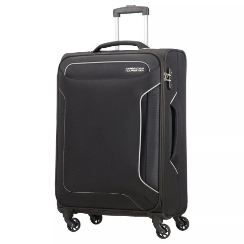 American Tourister Summer Hit 4-Wheel 55cm Cabin Case, Black