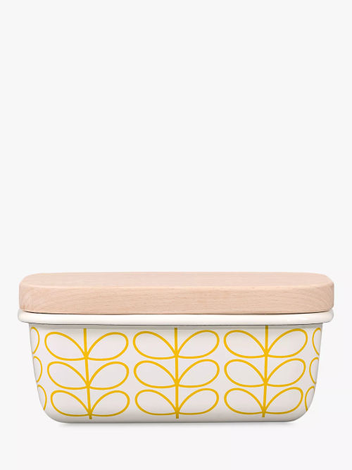Orla Kiely Enamel Butter Dish, Yellow | Compare | Highcross Shopping Centre  Leicester