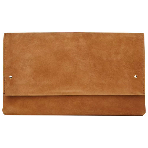 John LewisL.K.Bennett Madeline Suede Clutch Bag, Compare