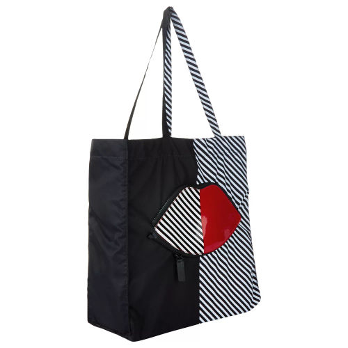 Lulu Guinness Stripe Tote Bag