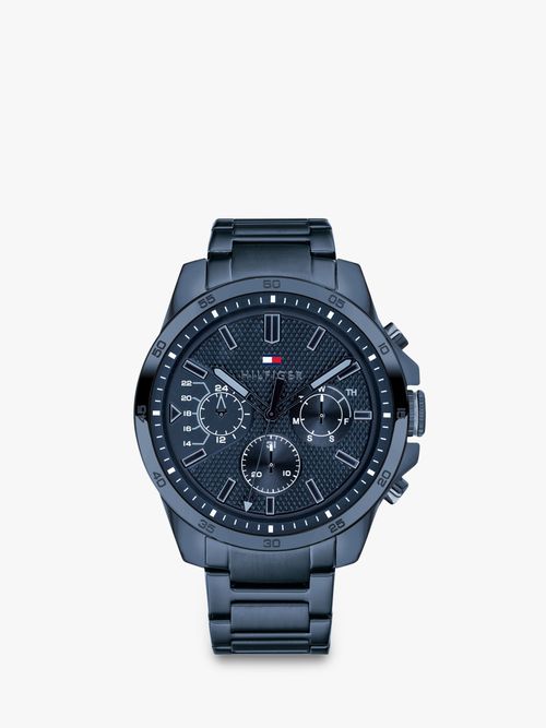 Tommy Hilfiger Men's Chronograph Bracelet Strap Watch | £209.00 ...