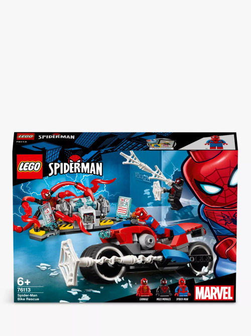 LEGO Marvel Super Heroes 76113 Spider-Man Bike Rescue, Compare