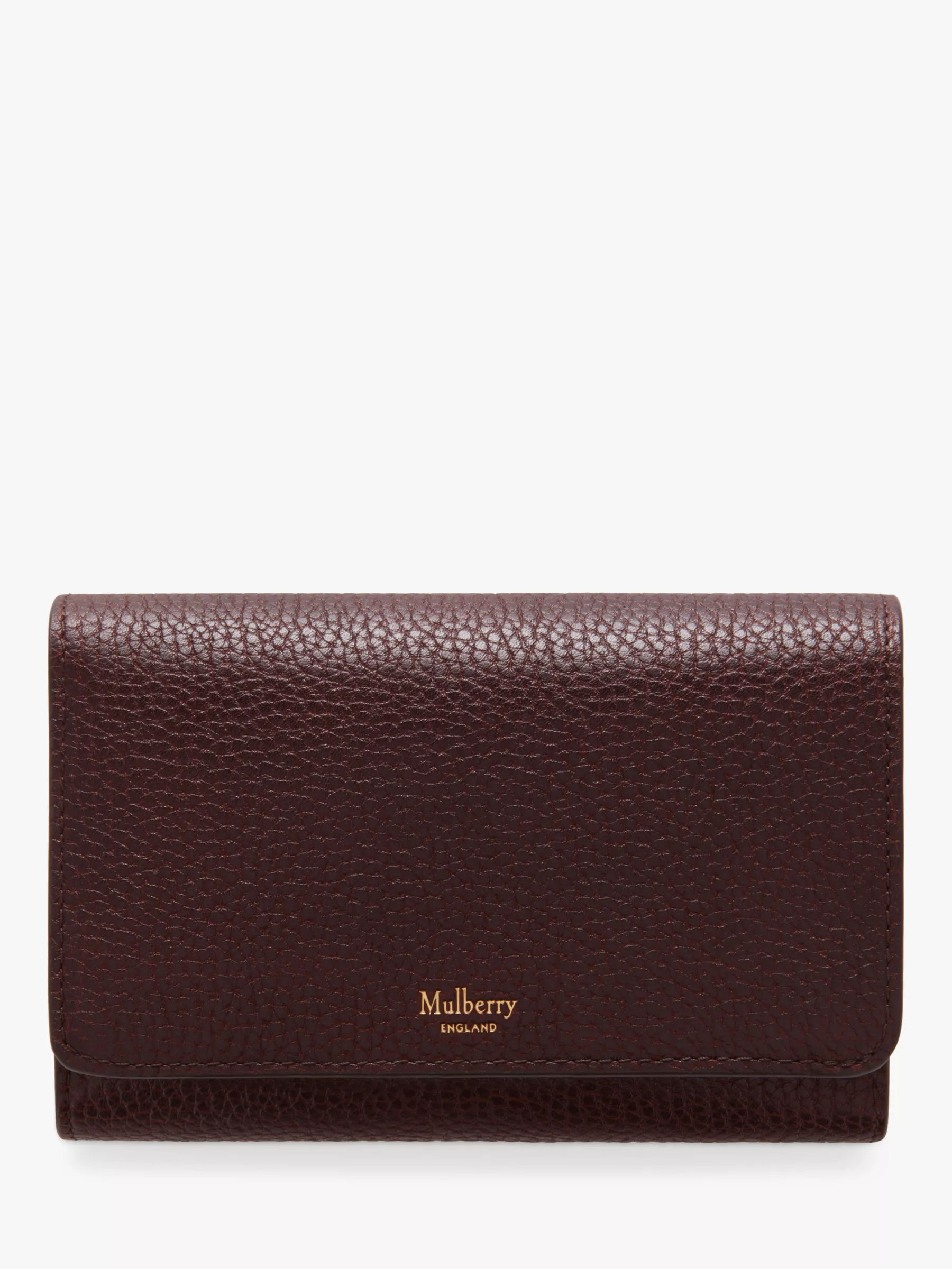 Mulberry Black Leather Small Continental Wallet Mulberry | TLC