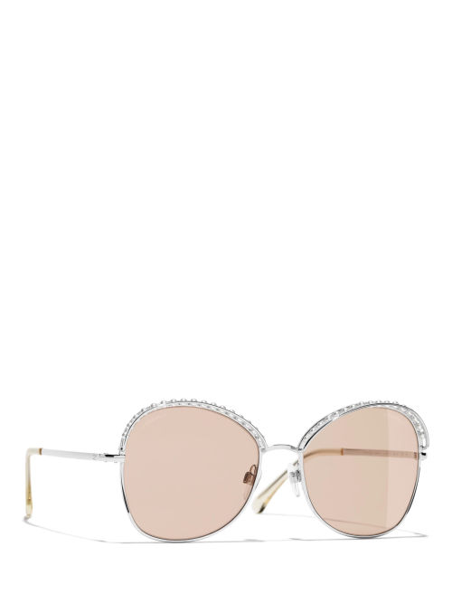 CHANEL Round Sunglasses...