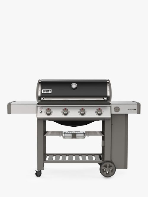 Samuel Schuldenaar Flipper Weber Genesis II E-610 GBS 6 Burner Gas BBQ, Black | Compare | Brent Cross