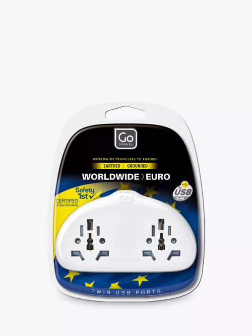 Go Travel Duo USB World to EU...