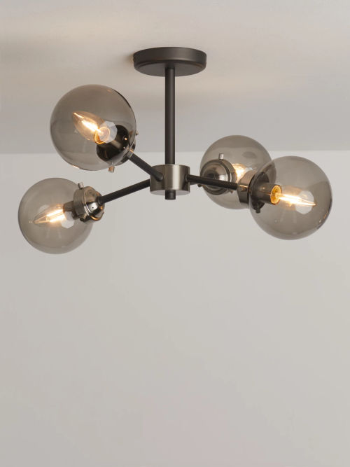 John Lewis Orb Semi Flush...