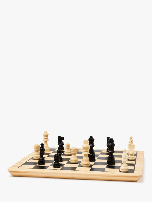 John Lewis Wooden Chess &...