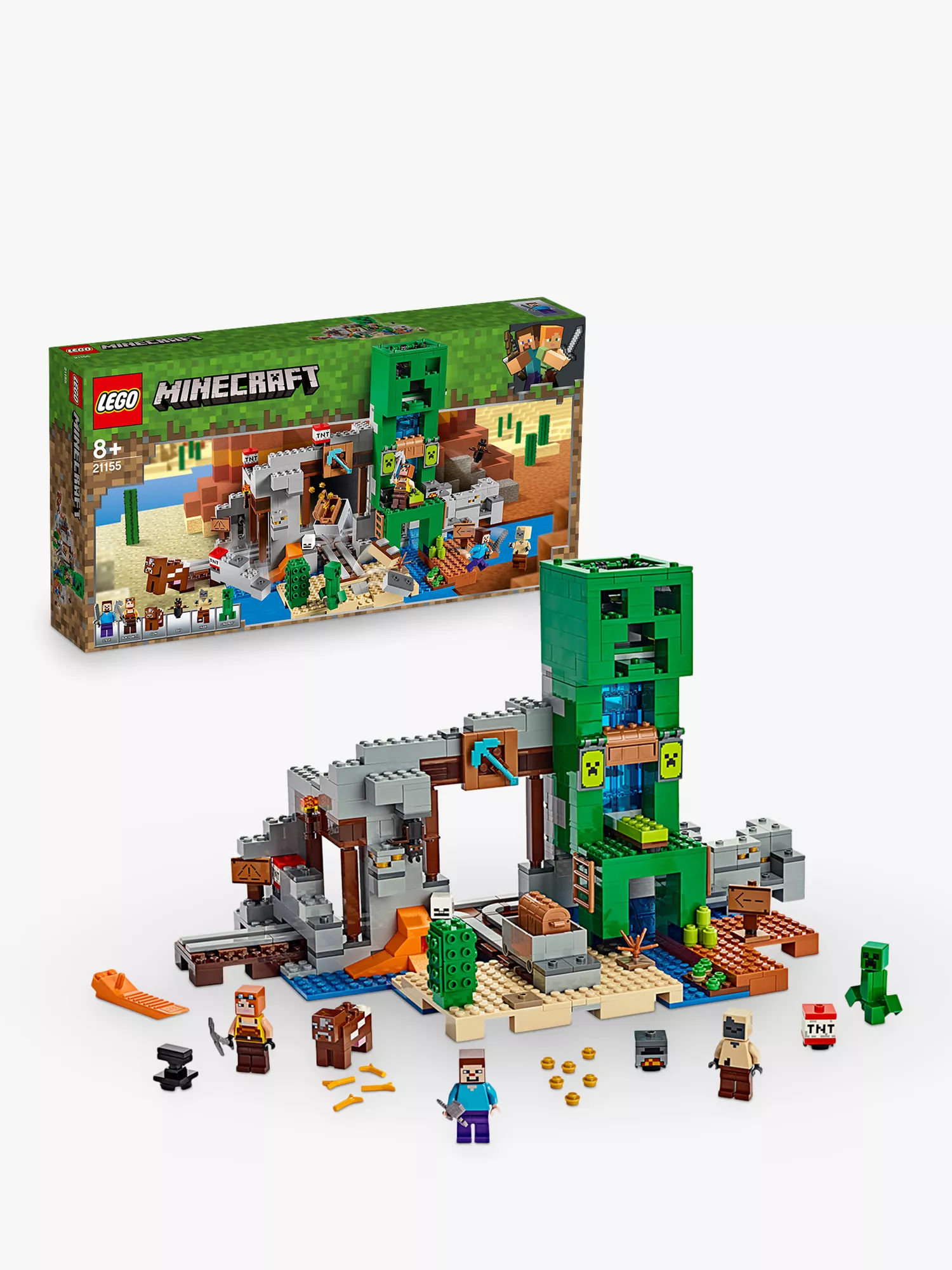 LEGO Minecraft 21155 The Creeper Mine Compare Westquay