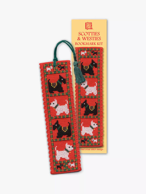 Textile Heritage Robin Cross Stitch Bookmark Kit