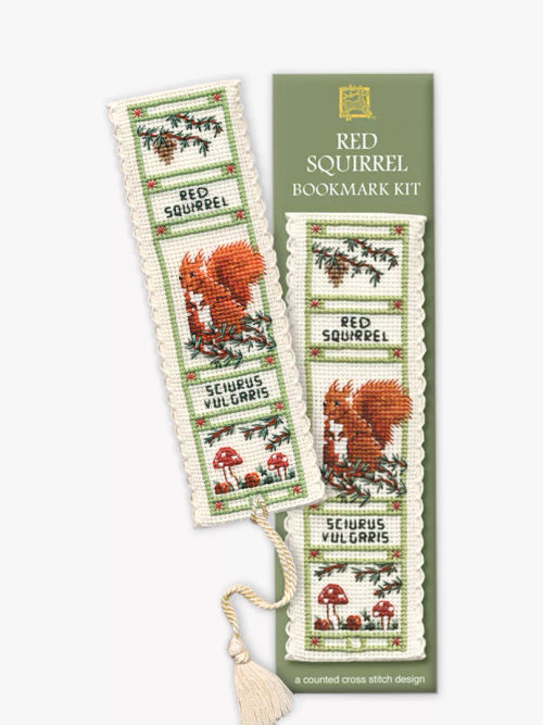 Textile Heritage Counted Cross Stitch Bookmark Kit - Goldfinches