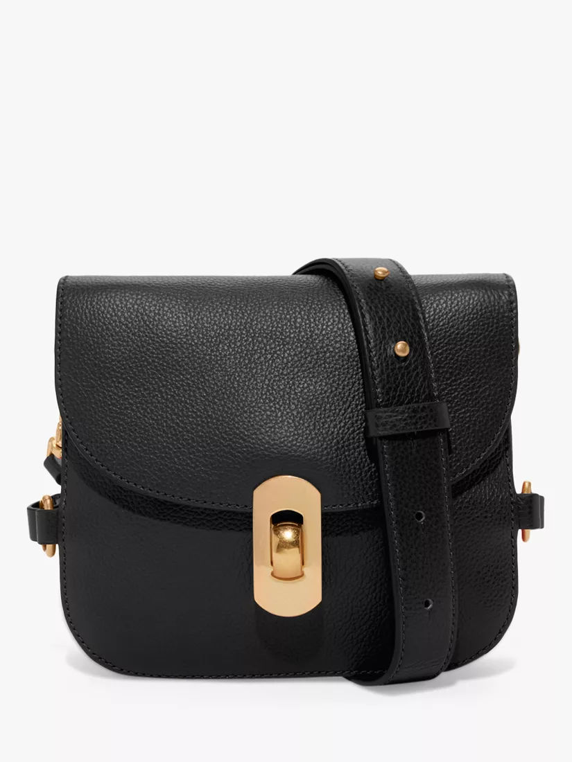 Coccinelle Zaniah Cross Body Leather Bag Black Compare