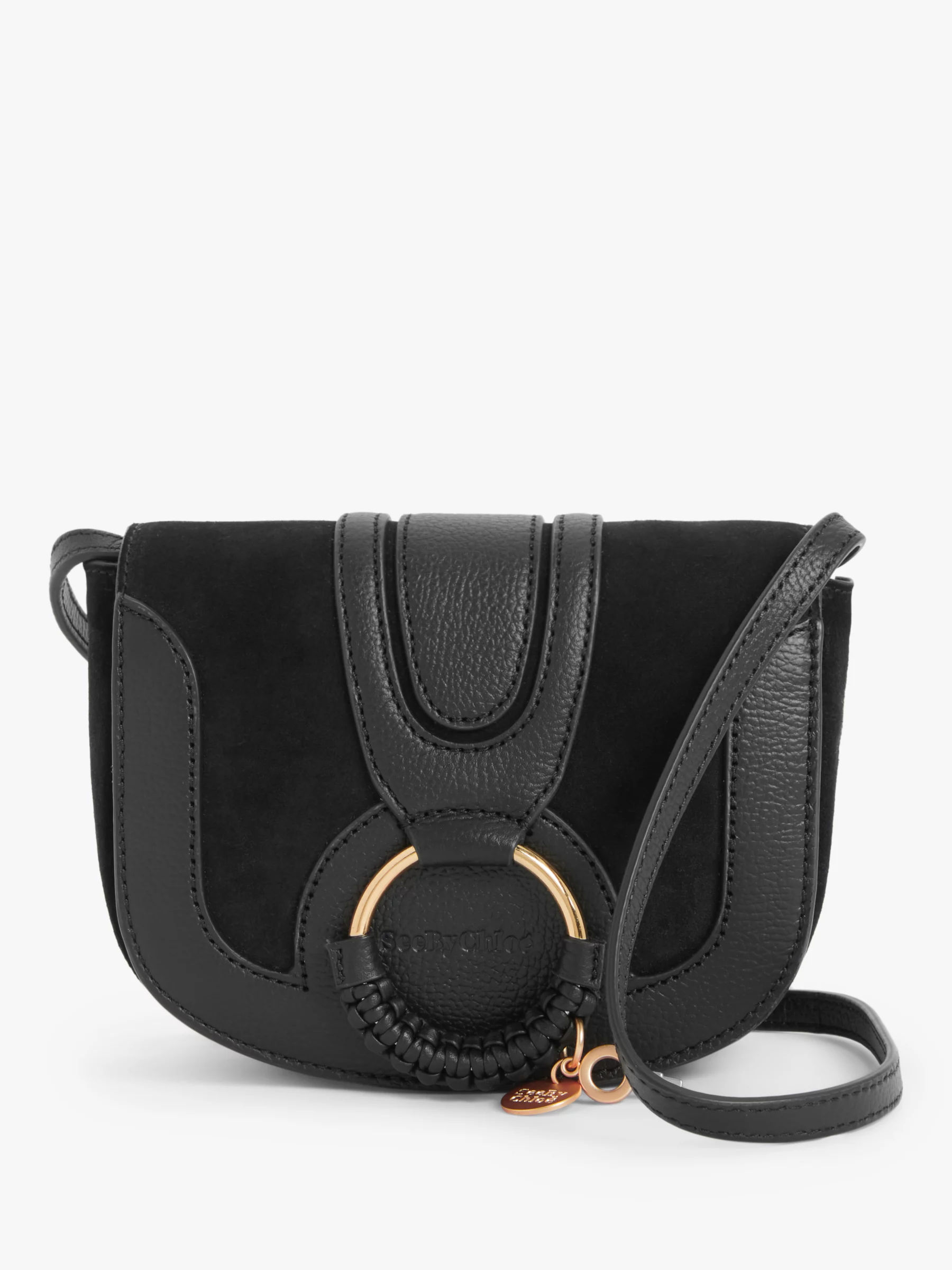 Coccinelle Liya Suede Leather Mini Bag Compare Mirror Online