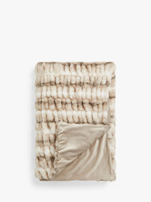 John Lewis Ruched Throw,...