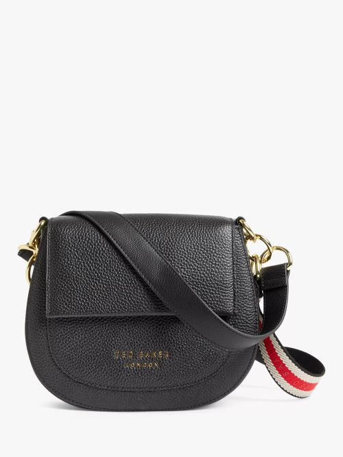 Ted Baker Amali Leather Cross-body Bag in Gray