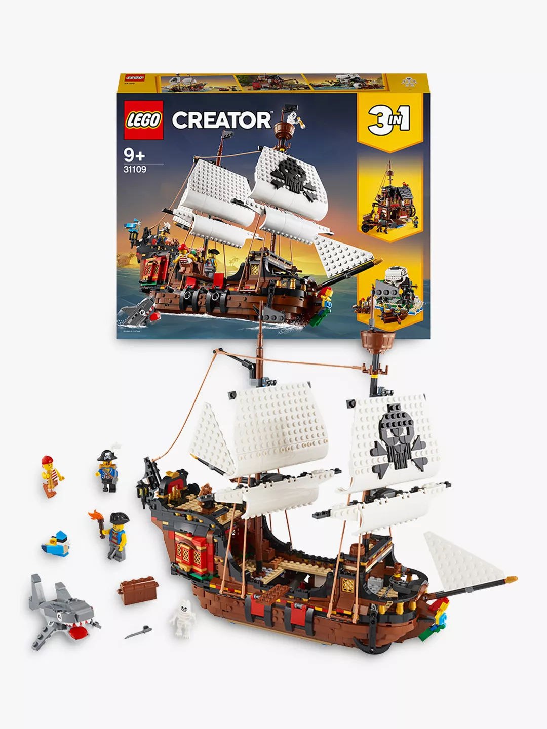 LEGO Creator 31109 Pirate Ship 114.99 Buchanan Galleries