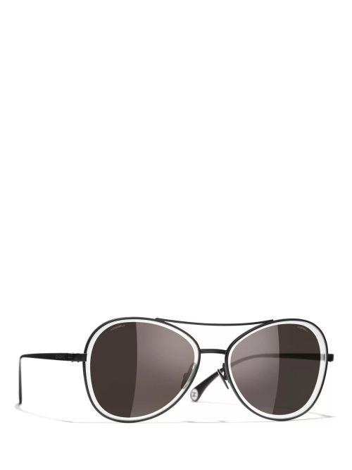 CHANEL Pilot Sunglasses...