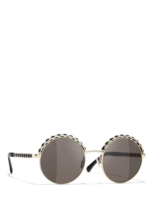 CHANEL Round Sunglasses...