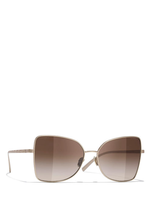 CHANEL Irregular Sunglasses...