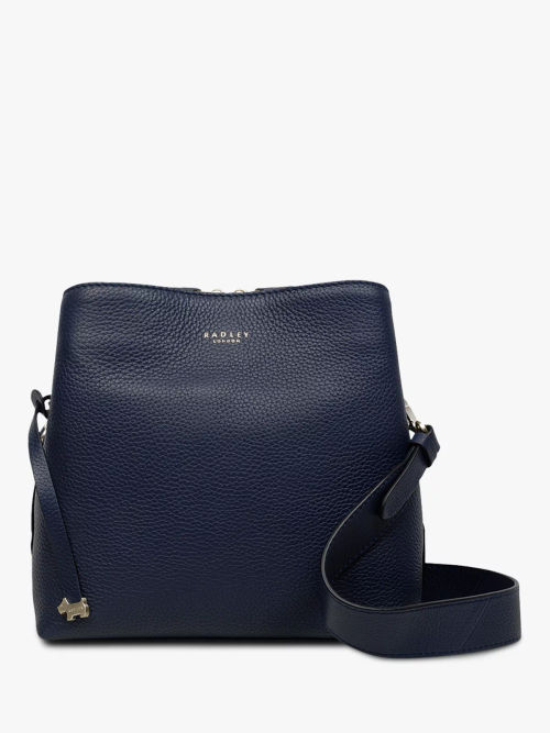 Radley Bexley Street Medium Shoulder Bag, Black at John Lewis