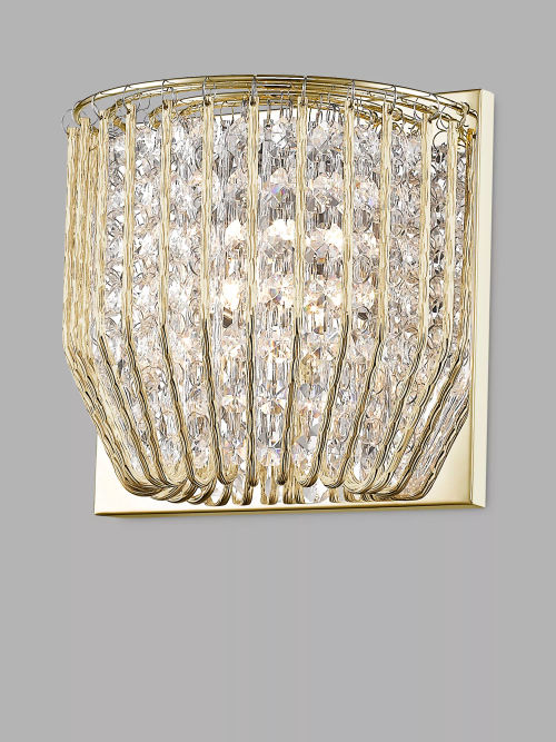 Impex Carlo Crystal Wall Light