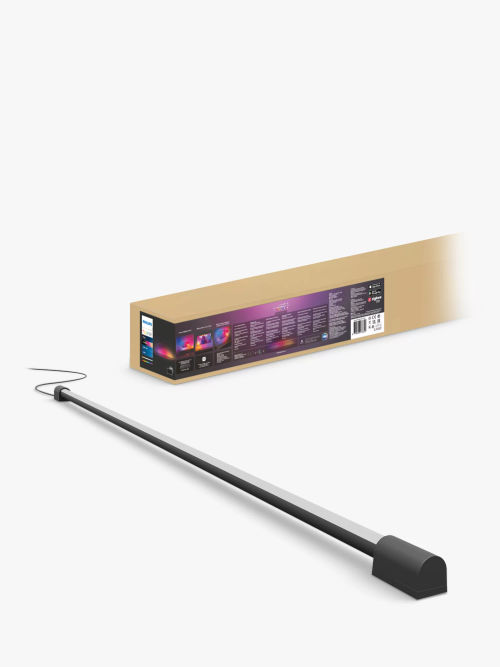 Hue Play Gradient Light Tube Large Black for TV - White and Colour