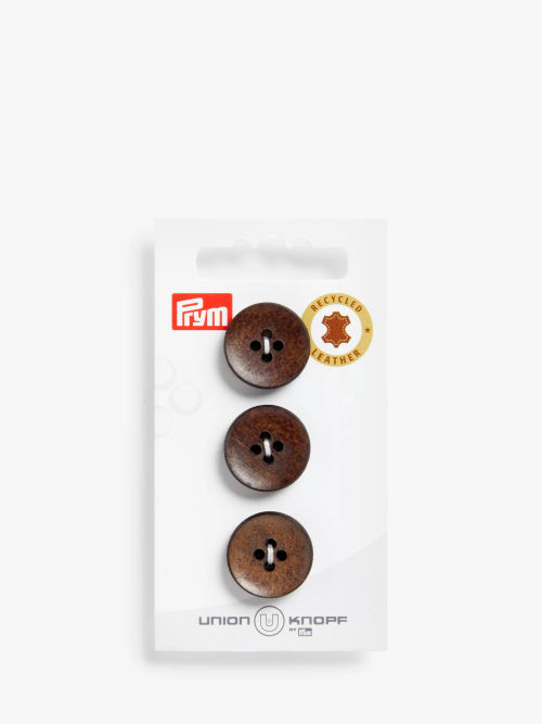 Prym Leather Buttons, 1.8cm,...