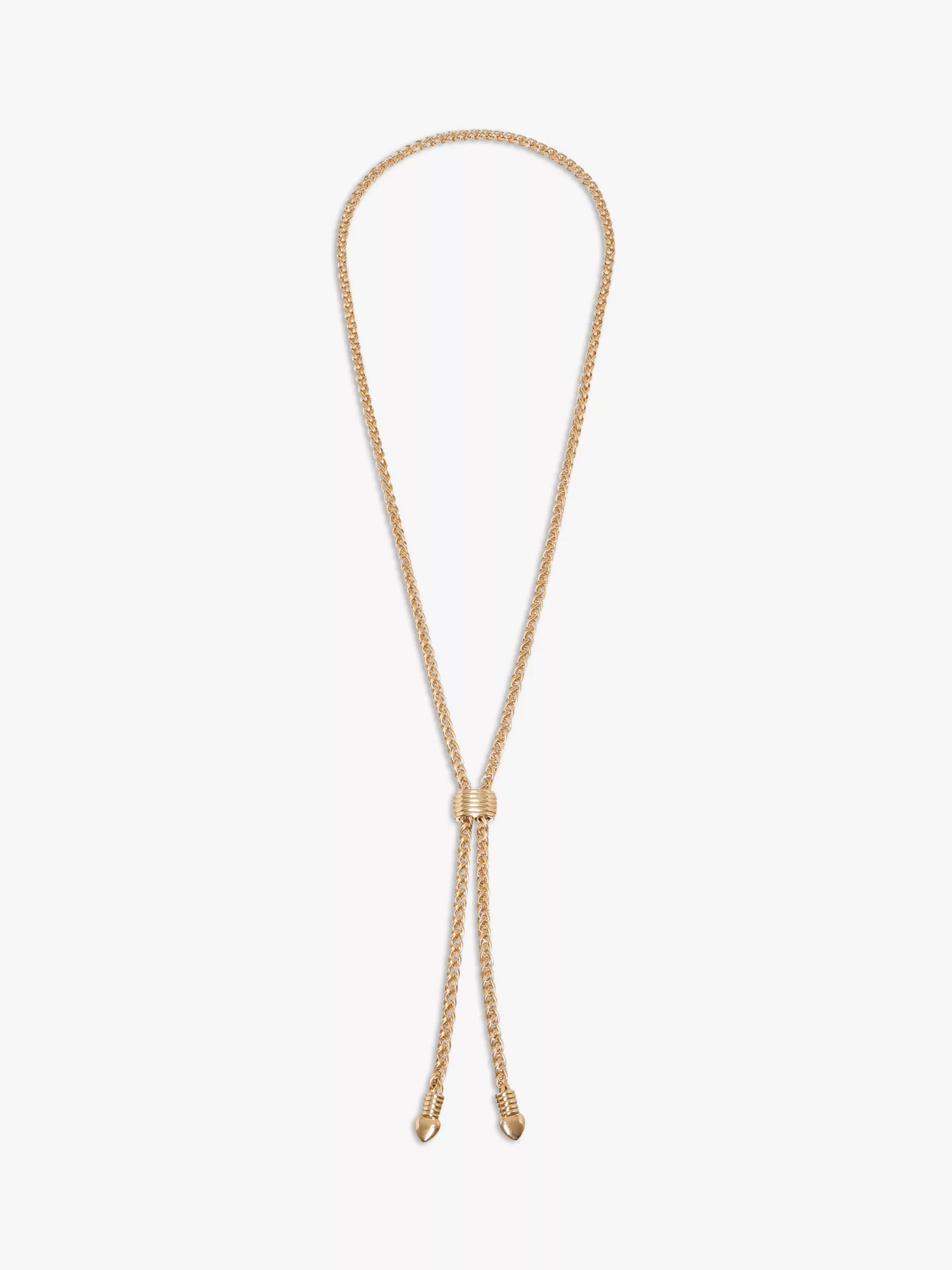 West Coast Jewelry Stainless Steel Spiga Chain Necklace