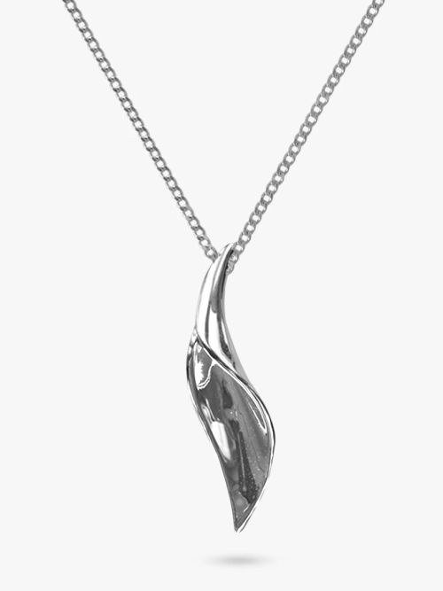 Nina B Polished Lily Pendant...