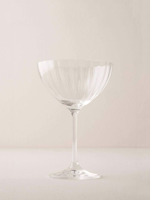 Truly Fluted Crystal Coupe...