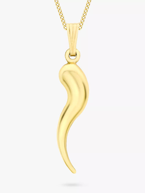 IBB 9ct Gold Horn Pendant...