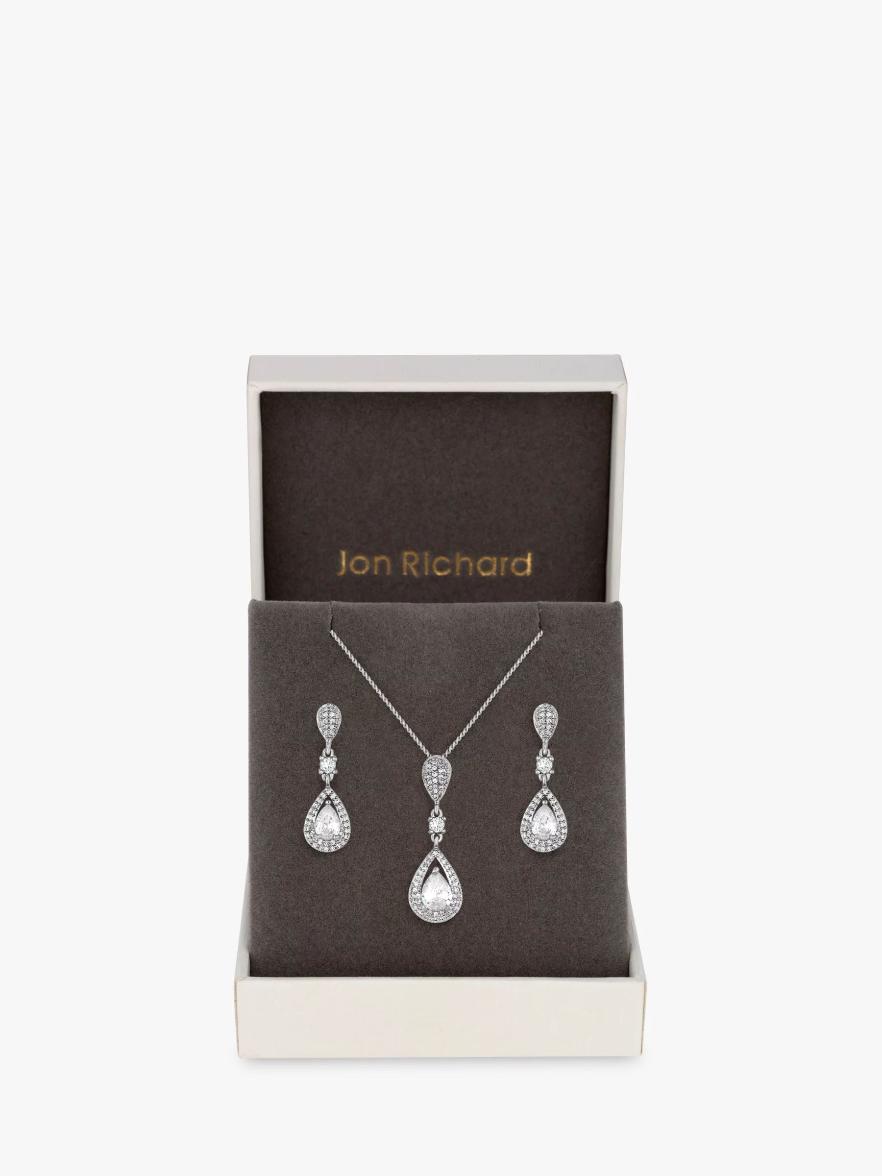 Jon Richard Statement Pearl And Pave Ball Stretch Bracelet, Gold | £20.00 |  Buchanan Galleries