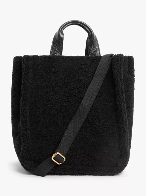 GUESS Vikky Large Tote Bag, Black at John Lewis & Partners