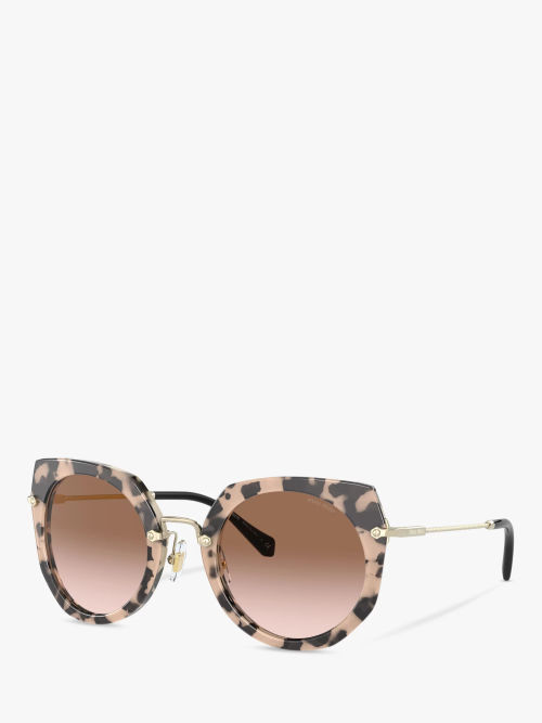 Miu Miu MU 02XS Women's Oval...