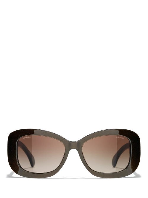 CHANEL Irregular Sunglasses...