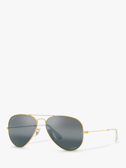 Ray-Ban RB3025 Unisex Polarised Aviator Sunglasses