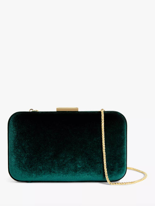 John LewisL.K.Bennett Madeline Suede Clutch Bag, Compare