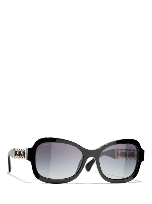 CHANEL Irregular Sunglasses...