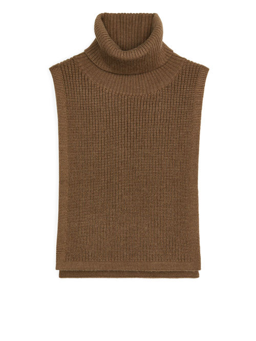 Alpaca Bib Neck Beige 59 00 Grazia