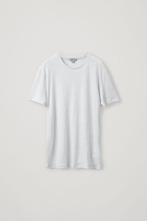 SHORT-SLEEVED LINEN T-SHIRT