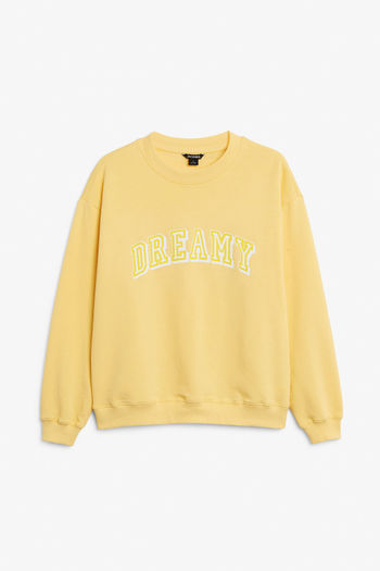 Loose-fit sweater - Yellow