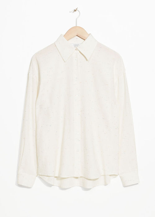 Button Up Shirt - White