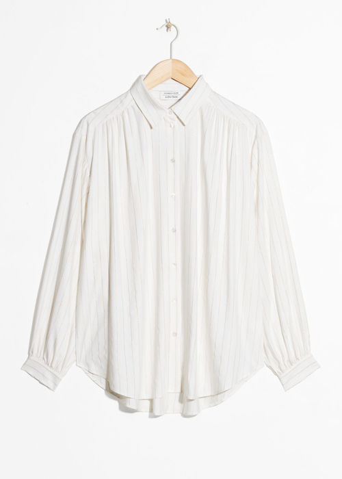 Oversized Billowy Shirt -...