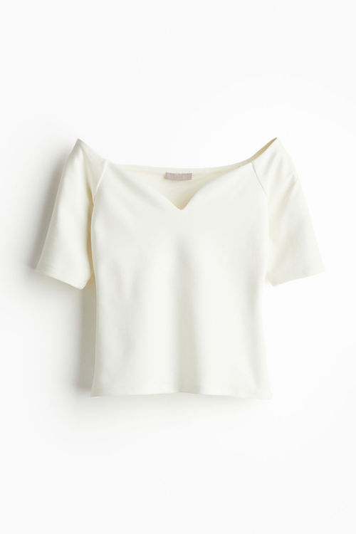 H & M - Off-the-shoulder top...