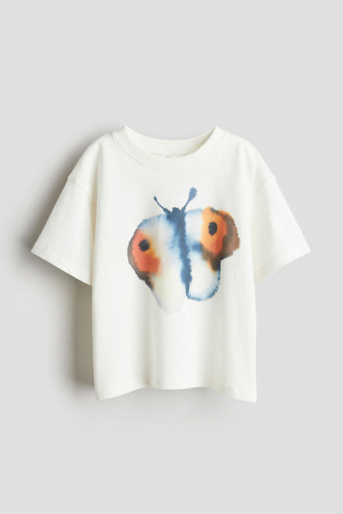 H & M - Animal-motif T-shirt...