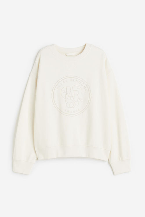 H & M - Sweatshirt - White